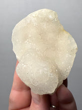 Load image into Gallery viewer, High-Grade “Dream Cloud” Druzy Chalcedony Stalactite — Maharashtra, India (Collector Display Specimen)