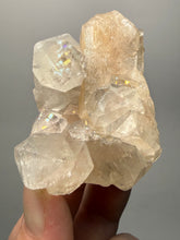 Load image into Gallery viewer, High-Grade Apophyllite on Pink Stilbite Zeolite | Indian Collector Mineral Specimen