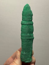 Load image into Gallery viewer, 4.6” High-Grade Malachite Stalactite “Cave” Formation | DR Congo | Mineral Collector Specimen