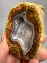 Load image into Gallery viewer, High-Grade Turkish Agate with Botryoidal Chalcedony Vug – Rare Collector’s Gem