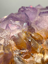 Load image into Gallery viewer, Premium Hematite-Phantom Deep Magenta Ametrine Cluster | Deccan Traps, India | Collector Mineral Specimen