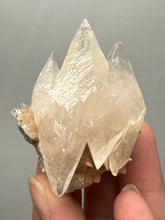 Load image into Gallery viewer, Premium Double Terminated Scalenohedral Pink Calcite with Pyrite | Leiping Mine, Guiyang County, Chenzhou, Hunan, China