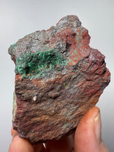 Load image into Gallery viewer, Brochantite Collector Mineral Specimen – Vivid Green Copper Crystals from Morocco