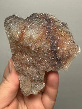 Load image into Gallery viewer, Natural Botryoidal Goethite on Druzy Amethyst Cluster | Collector Mineral Specimen | Morocco