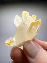 Load image into Gallery viewer, High Grade Golden Iron-Stained Himalayan Quartz Cluster | Rare Pakistan Mineral Specimen | Collector Display Crystal