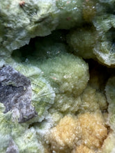Load image into Gallery viewer, High-Grade Green Wavellite Collectors Specimen - Radiating Botryoidal Crystal Formation - Arkansas, USA