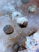 Load image into Gallery viewer, “Goblin Chalcedony” Pink & Orange Druzy Botryoidal Stalactites — Tichka Massif, High Atlas, Morocco