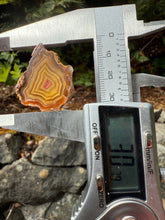 Load image into Gallery viewer, Small High-Grade Laguna Agate with Parallax Effect & Quartz Core – Rare Mexican Collectible Gemstone