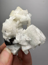Load image into Gallery viewer, Dark Green Cap Stak Nala Tourmaline with Cleavelandite Matrix – Haramosh Mountains, Pakistan