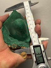 Load image into Gallery viewer, 3.8” High-Grade Malachite Stalactite “Cave” Formation | DR Congo | Mineral Collector Specimen