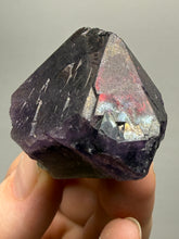 Load image into Gallery viewer, Premium Hematite-Phantom Deep Magenta Ametrine Cluster | Deccan Traps, India | Collector Mineral Specimen
