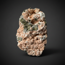 Load image into Gallery viewer, Peach Druzy Heulandite on Matrix – India | Rare Peach Crystal Mineral Specimen for Collectors & Display