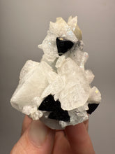 Load image into Gallery viewer, Dark Green Cap Stak Nala Tourmaline with Cleavelandite Matrix – Haramosh Mountains, Pakistan