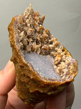 Load image into Gallery viewer, “Goblin Chalcedony” Pink & Orange Druzy Botryoidal Stalactites — Tichka Massif, High Atlas, Morocco