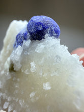 Load image into Gallery viewer, Afghan Lazurite Specimen | Deep Blue Lapis-Grade Crystal on Matrix | Collector Display Mineral