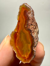 Load image into Gallery viewer, Polished Malawi Agate Half – High-Grade African Banded Agate Display Specimen