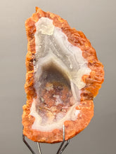 Load image into Gallery viewer, “Goblin Chalcedony” Pink and Red Druzy Botryoidal Stalactites — Tichka Massif, High Atlas, Morocco