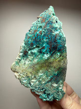 Load image into Gallery viewer, 4” Polished Native Copper in Chrysocolla — Display Specimen (Indonesia)