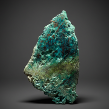 Load image into Gallery viewer, 4” Polished Native Copper in Chrysocolla — Display Specimen (Indonesia)