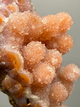 Load image into Gallery viewer, “Goblin Chalcedony” Pink & Orange Druzy Botryoidal Stalactites— Tichka Massif, High Atlas, Morocco