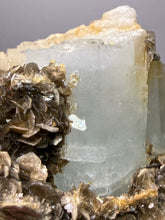 Load image into Gallery viewer, Premium Aquamarine with Mica on Matrix
Collector Mineral Specimen – Nagar Valley, Pakistan