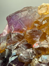 Load image into Gallery viewer, Premium Hematite-Phantom Deep Magenta Ametrine Cluster | Deccan Traps, India | Collector Mineral Specimen