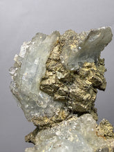 Load image into Gallery viewer, High-Grade Blue Barite with Iron Pyrite | Sidi Lahcen Mine, Nador, Morocco