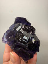 Load image into Gallery viewer, High-Grade “Tanzanite” Fluorite Cluster — Quan Zhou, Yongchun County, Fujian, China | Collector Mineral Specimen