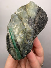 Load image into Gallery viewer, Emerald Variety Green Beryl on Matrix | Northern Bahia, Brazil | Collector Mineral Display Specimen
