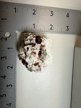 Load image into Gallery viewer, High-Grade Naturally Faceted Red Spessartine Garnet on Matrix — Skardu, Pakistan