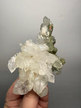 Load image into Gallery viewer, Chlorite-Included Quartz Cluster (Green Phantom Quartz) – Pakistan Mineral Specimen