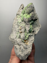 Load image into Gallery viewer, High-Grade Green Wavellite Collectors Specimen - Radiating Botryoidal Crystal Formation - Arkansas, USA