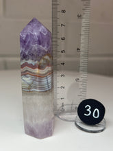 Load image into Gallery viewer, Amethyst and Agate Obelisk Tower