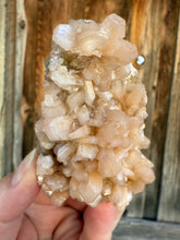 Load image into Gallery viewer, High-Grade Orange Heulandite on Matrix — Maharashtra, India | Zeolite Cluster Specimen