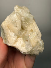 Load image into Gallery viewer, High-Grade Light Green Apophyllite on Pink Stilbite Zeolite | Indian Collector Mineral Specimen