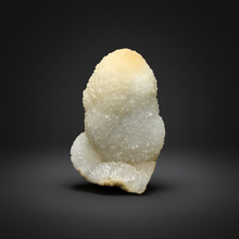 Load image into Gallery viewer, High-Grade “Dream Cloud” Druzy Chalcedony Stalactite — Maharashtra, India (Collector Display Specimen)