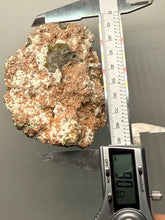 Load image into Gallery viewer, Peach Druzy Heulandite on Matrix – India | Rare Peach Crystal Mineral Specimen for Collectors & Display