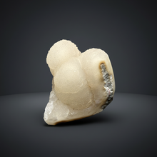 Load image into Gallery viewer, High-Grade “Dream Cloud” Druzy Chalcedony Stalactite — Maharashtra, India (Collector Display Specimen)