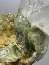 Load image into Gallery viewer, Chlorite-Included Quartz Cluster (Green Phantom Quartz) | Pakistan Mineral Specimen