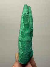Load image into Gallery viewer, 4” High-Grade Malachite Stalactite “Cave” Formation | DR Congo | Mineral Collector Specimen