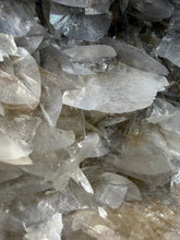 Load image into Gallery viewer, LARGE Silvery Bladed “Rose” Calcite Cluster – Yaogangxian Mine, Hunan, China