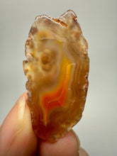 Load image into Gallery viewer, Polished Malawi Agate Half – High-Grade African Banded Agate Display Specimen