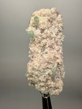 Load image into Gallery viewer, Light Purple Lepidolite with Light Green Tourmaline on Matrix – Pakistan Mineral Specimen | Collector Grade
