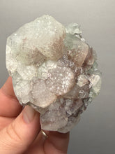 Load image into Gallery viewer, Druzy Green Apophyllite with Druzy Red & Green Heulandite – Deccan Traps, Maharashtra, India