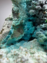 Load image into Gallery viewer, 4” Polished Native Copper in Chrysocolla — Display Specimen (Indonesia)