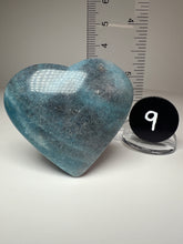 Load image into Gallery viewer, Blue Trolleite from Brazil • Heart