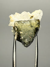 Load image into Gallery viewer, Dark Green Cap Stak Nala Tourmaline and Cleavelandite – Haramosh Mountains, Pakistan | Thumbnail Specimen