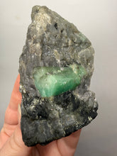 Load image into Gallery viewer, Emerald Variety Green Beryl on Matrix | Northern Bahia, Brazil | Collector Mineral Display Specimen