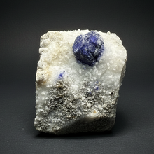 Load image into Gallery viewer, Afghan Lazurite Specimen | Deep Blue Lapis-Grade Crystal on Matrix | Collector Display Mineral