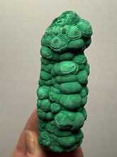 Load image into Gallery viewer, 4.1” High-Grade Malachite Stalactite “Cave” Formation | DR Congo | Mineral Collector Specimen